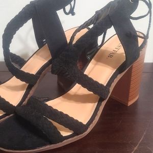 Black heels